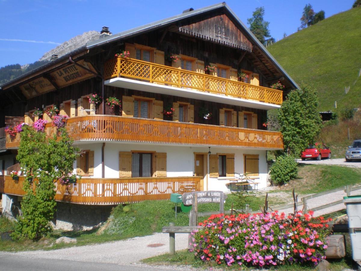 Ferienwohnung Les Mouflons Abondance Exterior foto