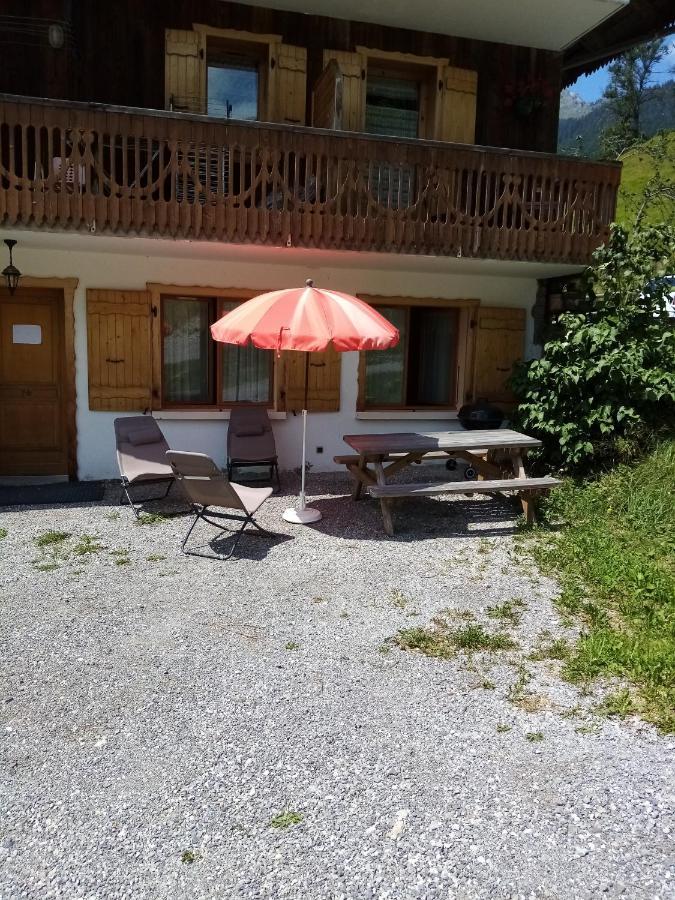 Ferienwohnung Les Mouflons Abondance Exterior foto