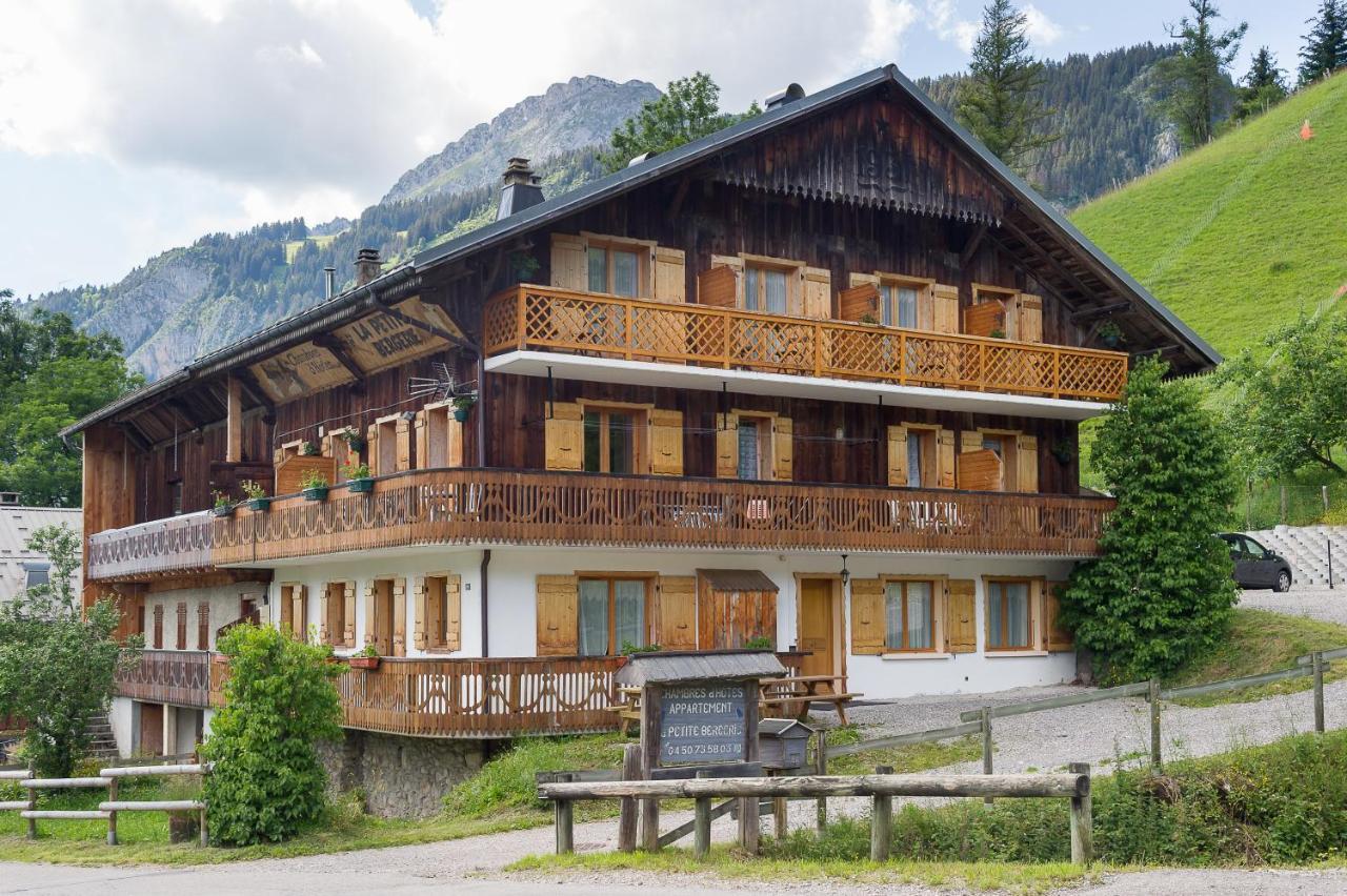 Ferienwohnung Les Mouflons Abondance Exterior foto