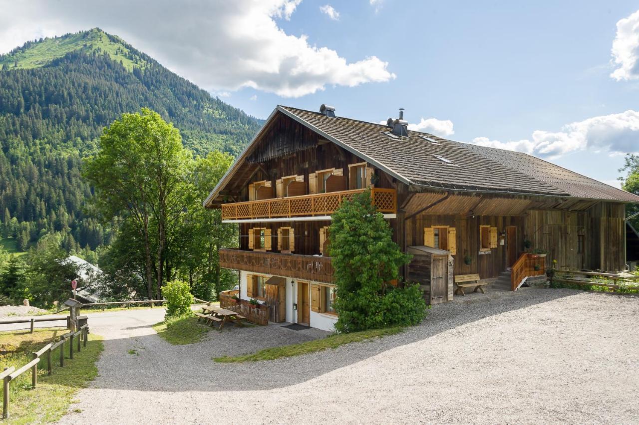 Ferienwohnung Les Mouflons Abondance Exterior foto